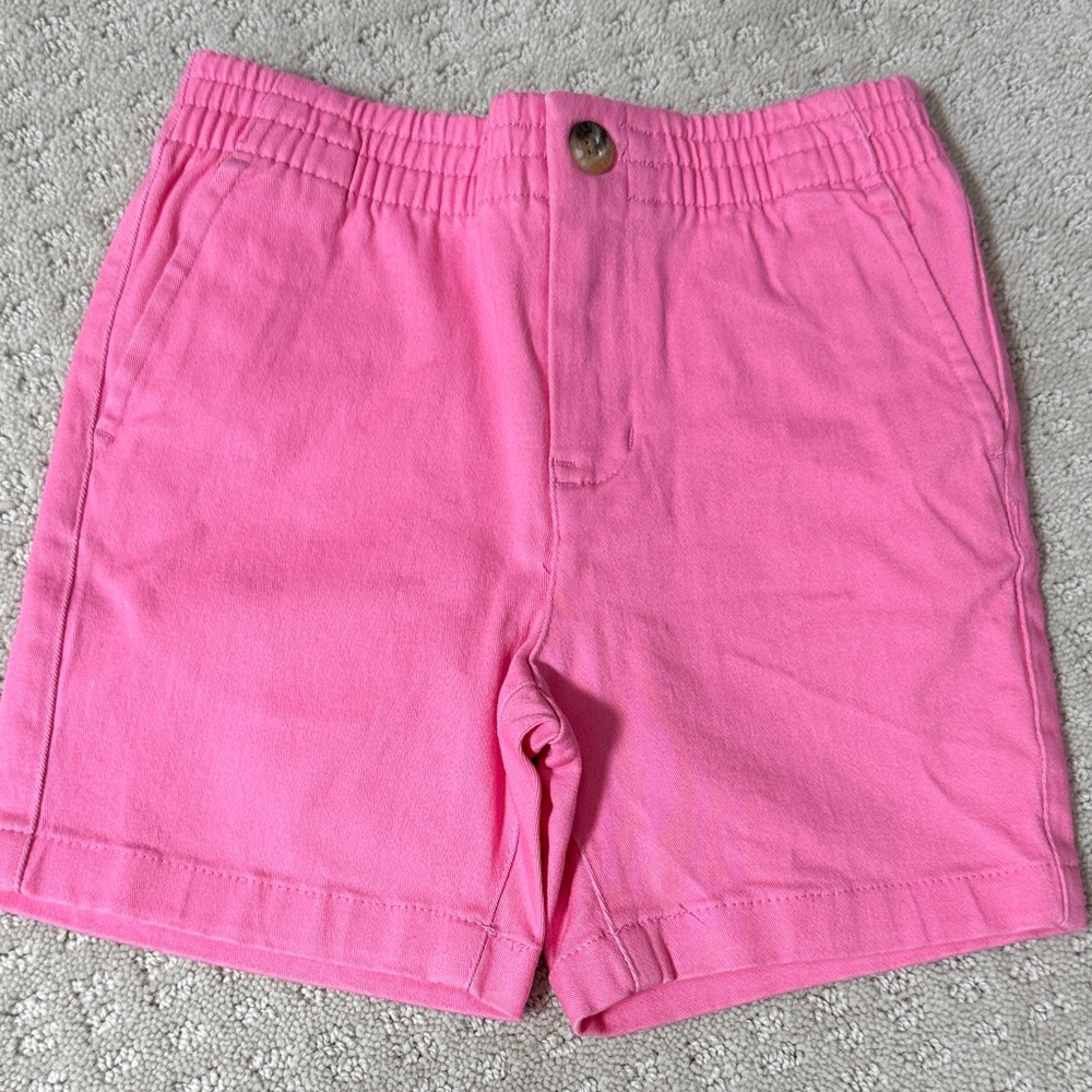 Janie and Jack Hot Pink Elastic Waist Shorts